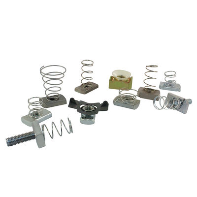 Unistrut Square Channel Nut 12mm Karbon Çelik Kanalı C şekilli çelik için