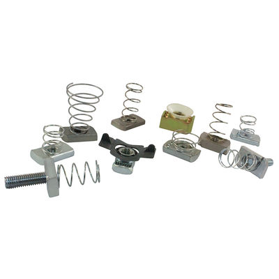 satın al Hot Dip Galvanized Spring Loaded Wing Nut For Construction Channel Steel 1/2 