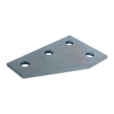 satın al Düz Dört Dört Delik Köşe Gusset Plağı 7.62 X 7.62 X 1.62 Inch 3-1/2 